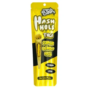 Hash Holes - THCA Rosin Core Prerolls - Super Lemon Haze (Sativa)